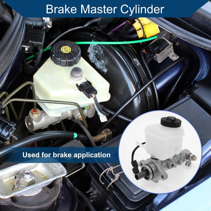 Brake Master Cylinder No. 0K2A349400 for Kia Spectra (2000–2004) Aluminum Alloy