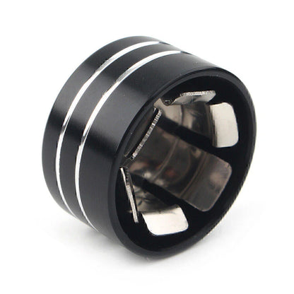 11mm Black CNC Inner Motor Bolt Topper Caps for Harley
