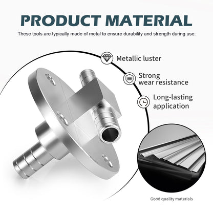 Aluminum Billet Fuel Tank Pipe Joint for Yamaha Rhino 660 (2004–2007)