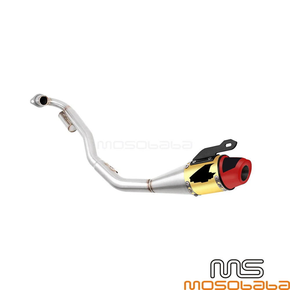 Exhaust System for Honda CRF230F 2008-2020 Slip-On Muffler Stainless Pipe