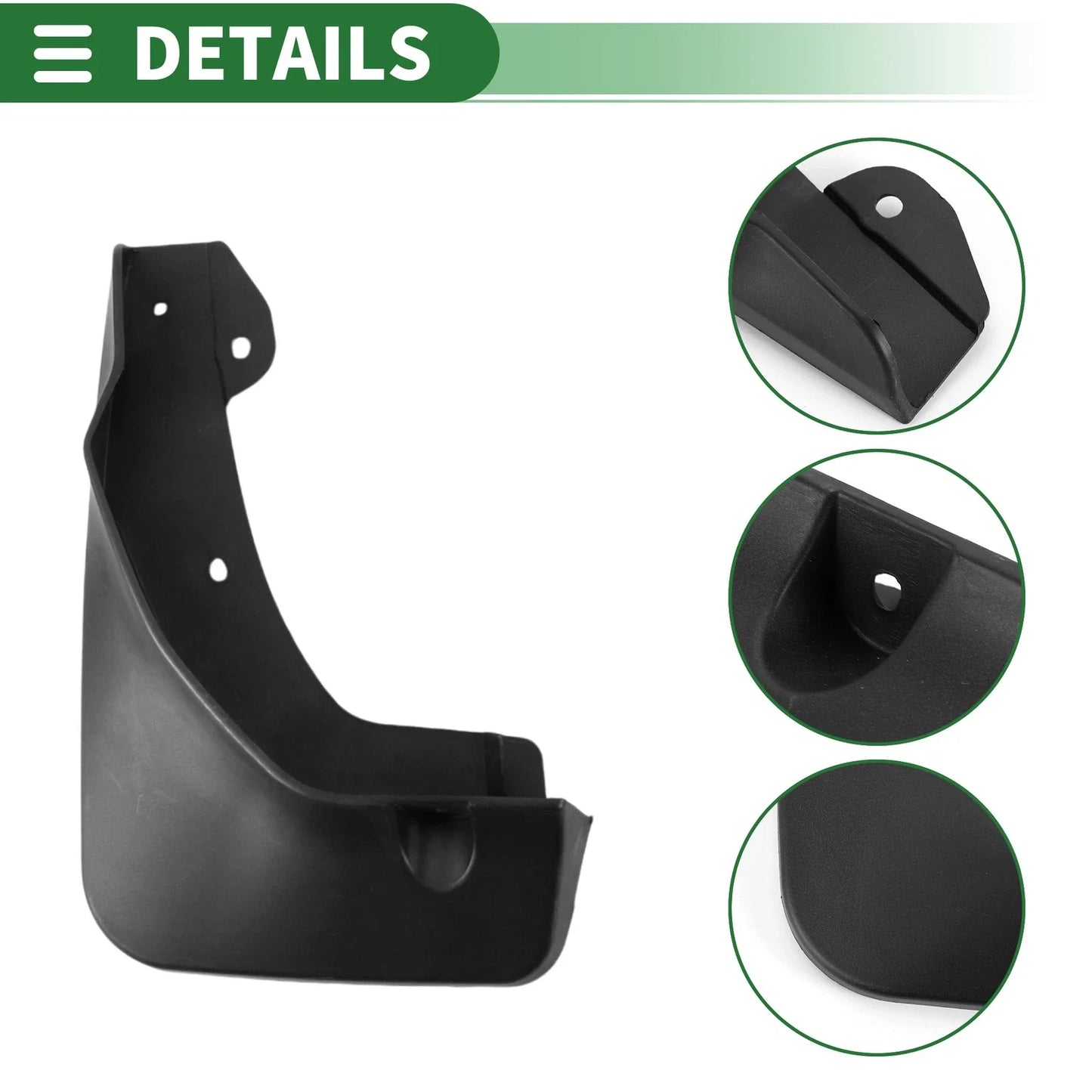 Mud Flaps Splash Guards for Chevrolet Orlando 2018-2023 with Mount Accessories