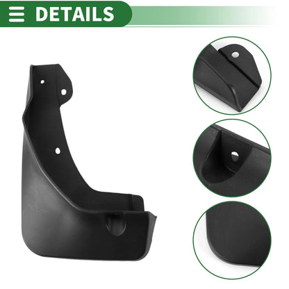 Mud Flaps Splash Guards for Chevrolet Orlando 2018-2023 with Mount Accessories