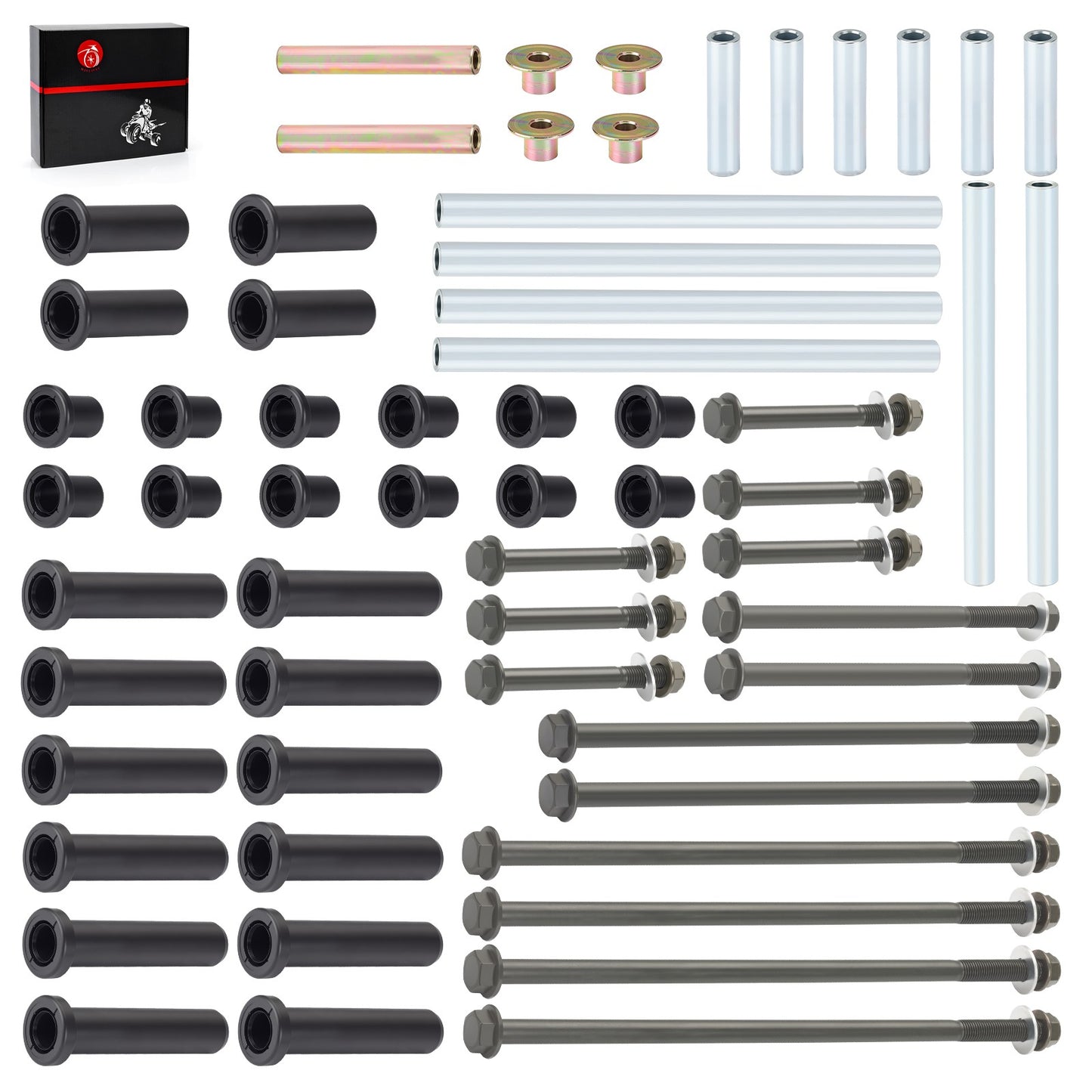 A-Arm Bushing Bolt Kit for Polaris RZR S 800 (2009–2014)