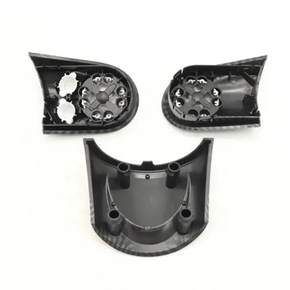 Multifunction Carbon Steering Wheel Switch Button Trim Cap for MINI Cooper
