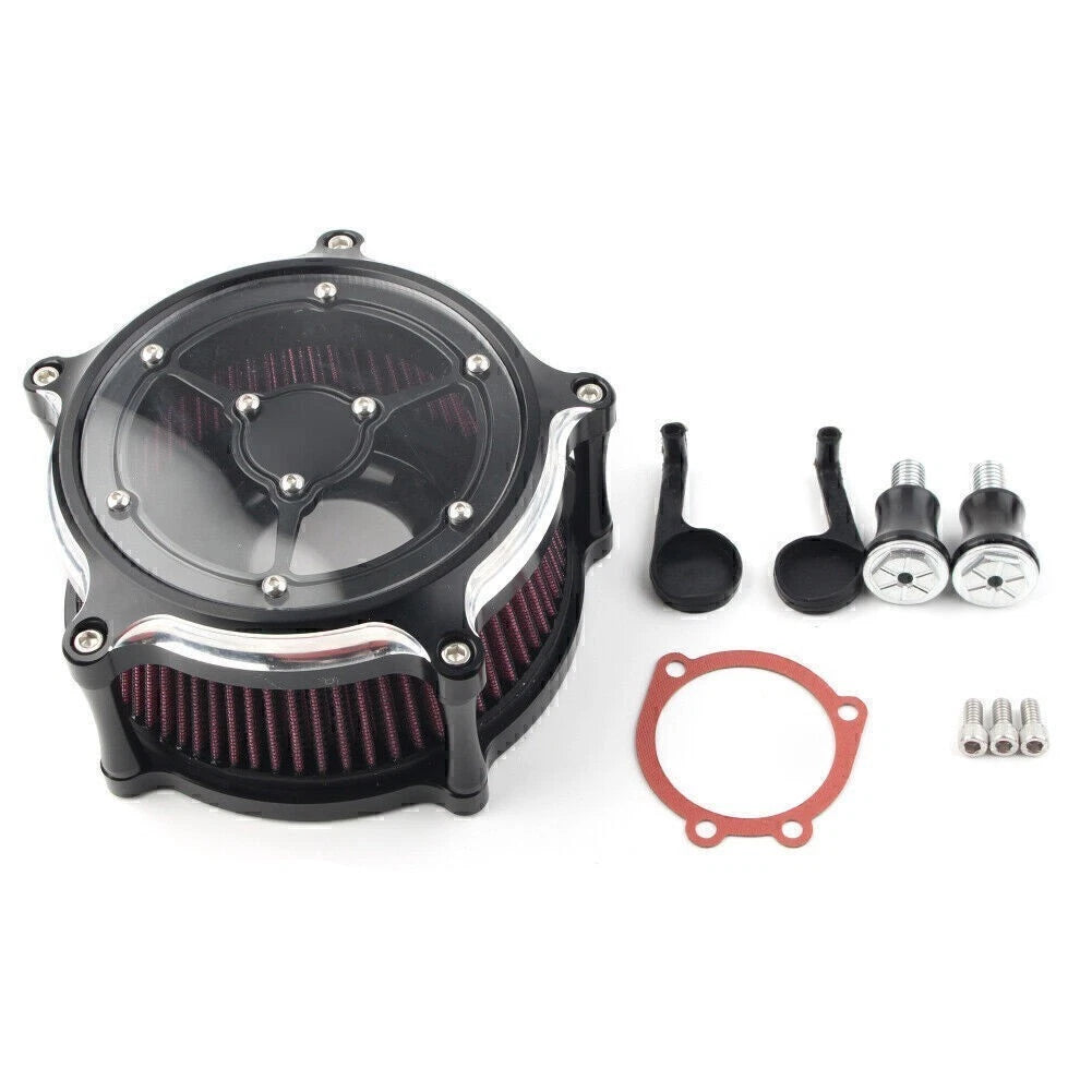Air Cleaner Intake Filter Kit for Harley Touring Sportster XL883 1200 (2004–2023)