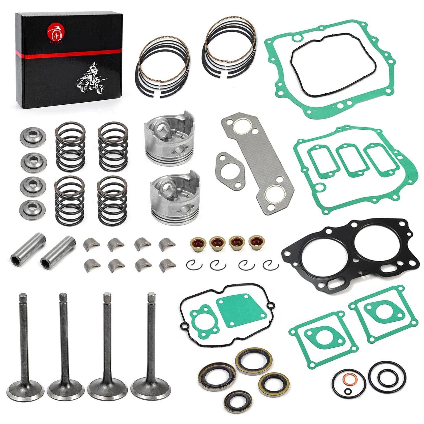 0.25mm Oversize Piston Gasket Rebuild Kit for EZGO Robin 350cc