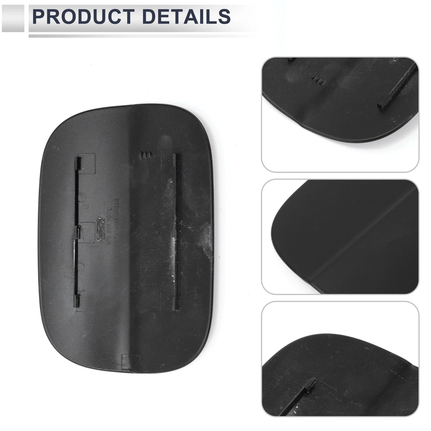 Fuel Tank Door Cap for Audi A6 (2006–2011) No. 4F5809907C, Black