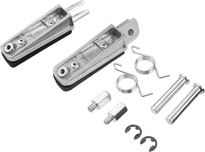 Front Foot Pegs Footrests for Yamaha XJ900S FJR1300 FZ1 FZ6 FZ6R YZF1000