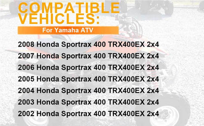 Fuel Petcock Lever Valve Screw Washer for Honda Sportrax 400 (1999–2008)