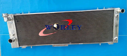 4 Row Radiator + Fan for Jeep Cherokee XJ 2.5 4.0 V6 AT (1997-2001)