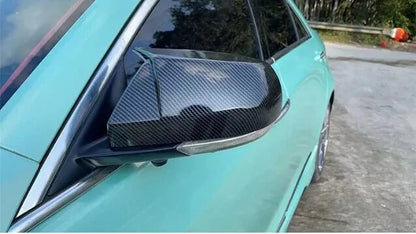 Carbon Fiber Side Mirror Cap Cover for Cadillac CT4 (2020–2024)
