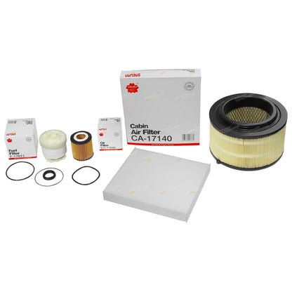 Air Oil Fuel Cabin Filter Kit for Mazda BT50 (2011–2020)