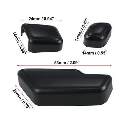 6 x Black Door Seat Adjust Button Switch Covers for Mercedes Benz B180 B250