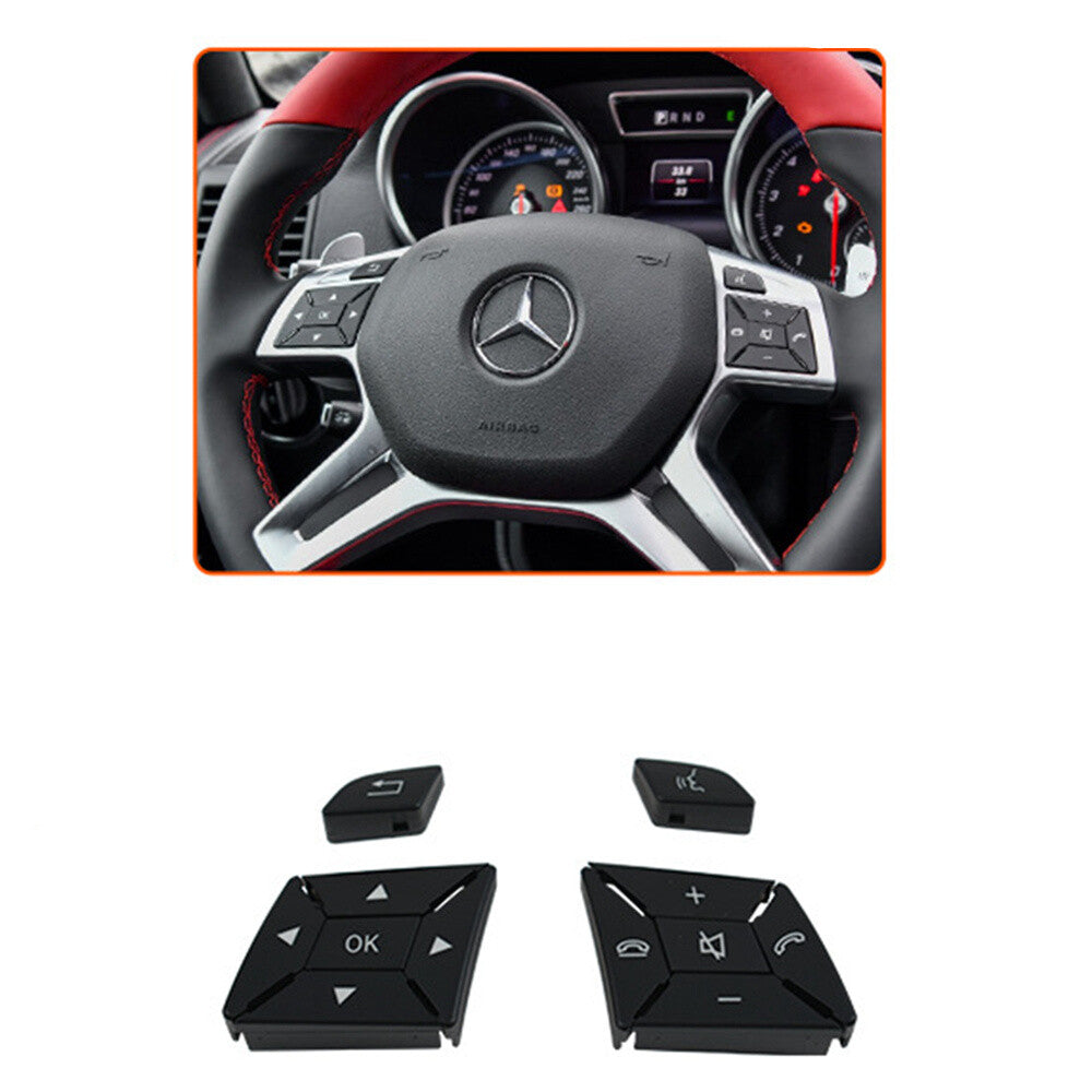 Steering Wheel Control Switch Cover Repair Kit for Benz GL X166 (2013–2015)