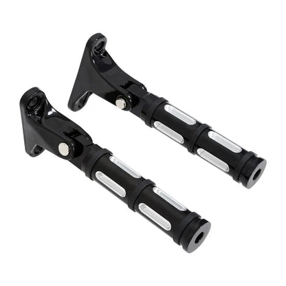 Black Passenger Footpeg for Harley Road King Street Electra Glide (1993-2025)