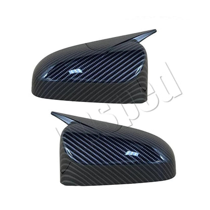 1 Pair Carbon Fiber Car Rearview Mirror Cap Cover Trim for Toyota Camry (2012–2017)