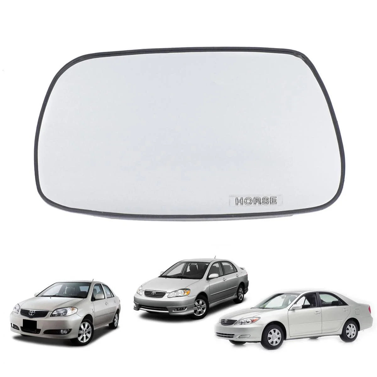 Side Mirror Glass Lens Left Fits Toyota Corolla Altis C120 4D Sedan 2001-07 D06