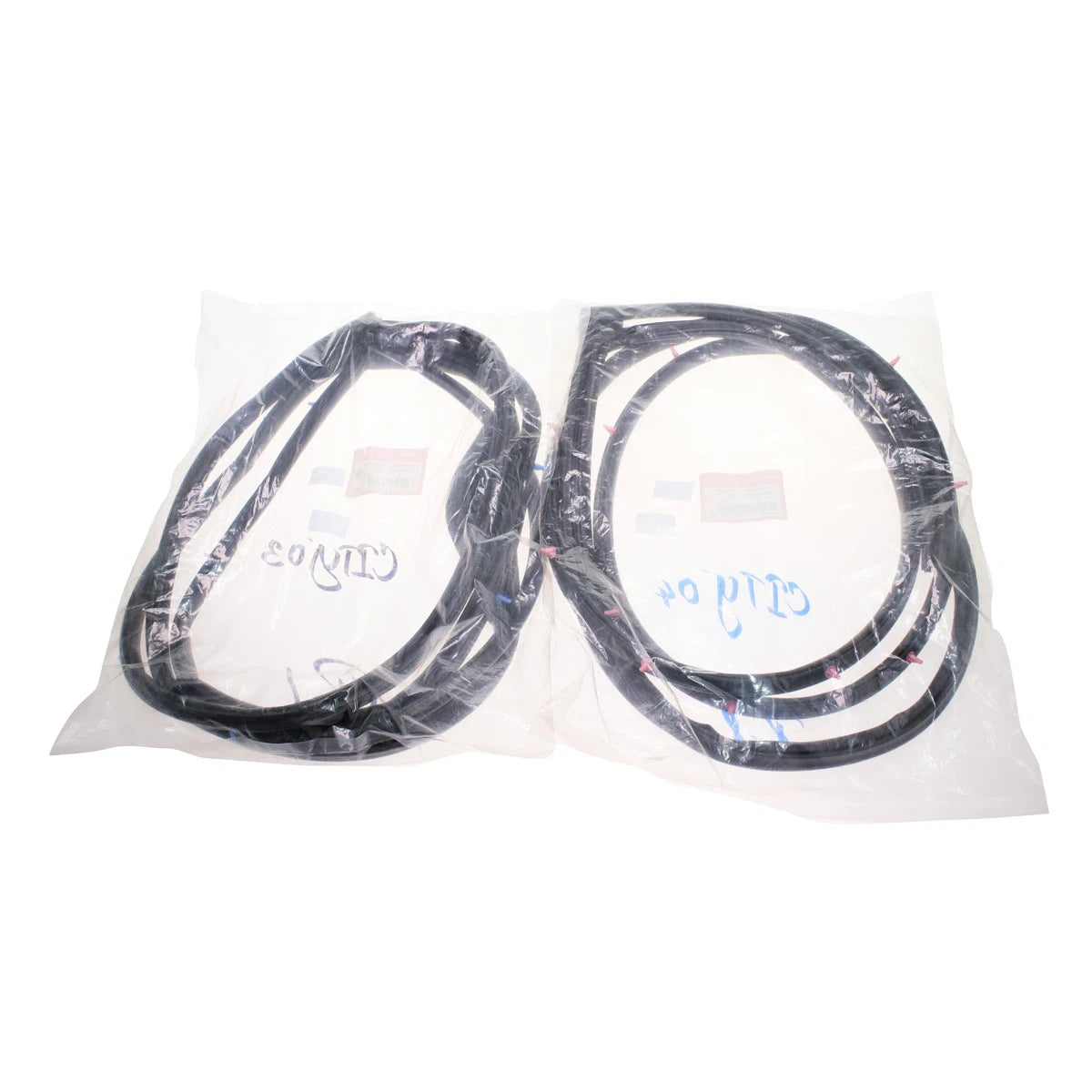 Rear Door Weatherstrip Rubber Seal for Honda Fit (2003–2008)