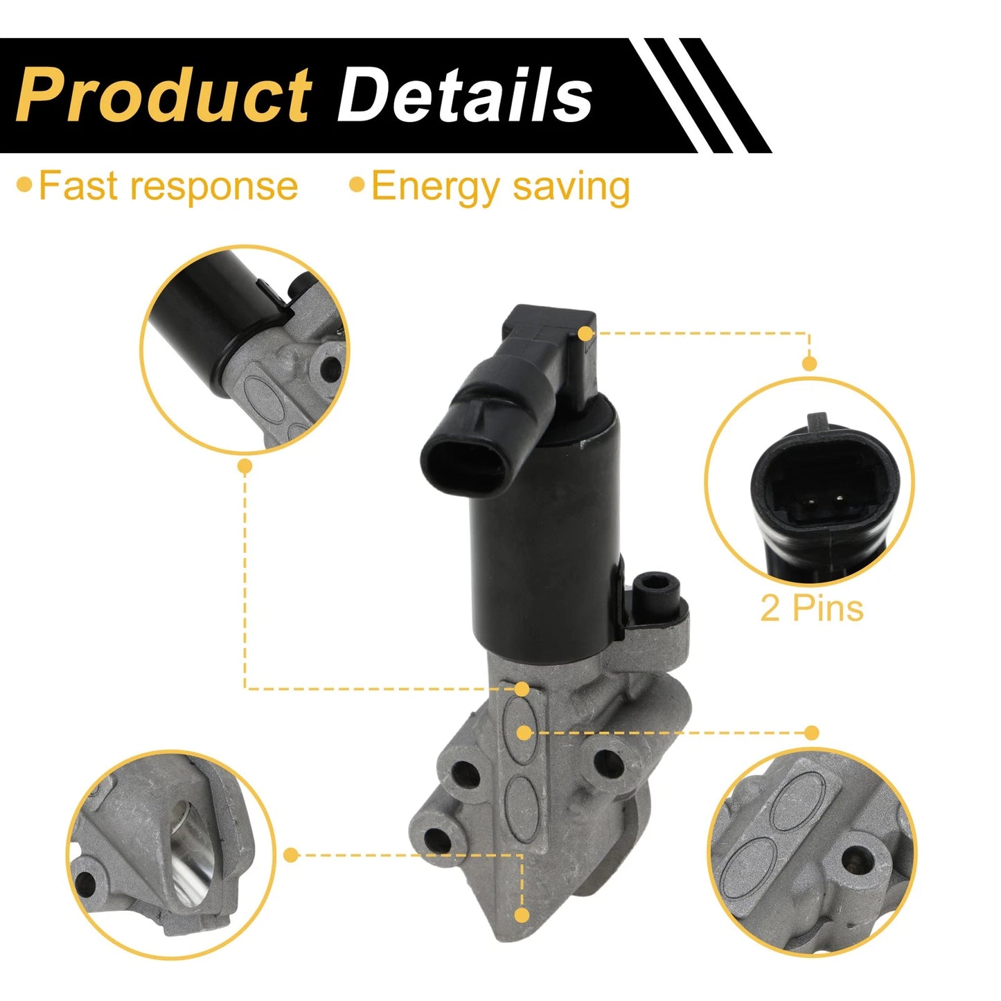 Engine Camshaft Oil Control Valve for Hyundai Genesis (2009–2011) No. 243603C811