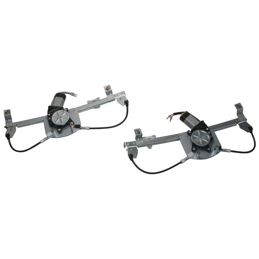 Pair Rear Electric Power Window Regulators for Holden Commodore (1997–2006)