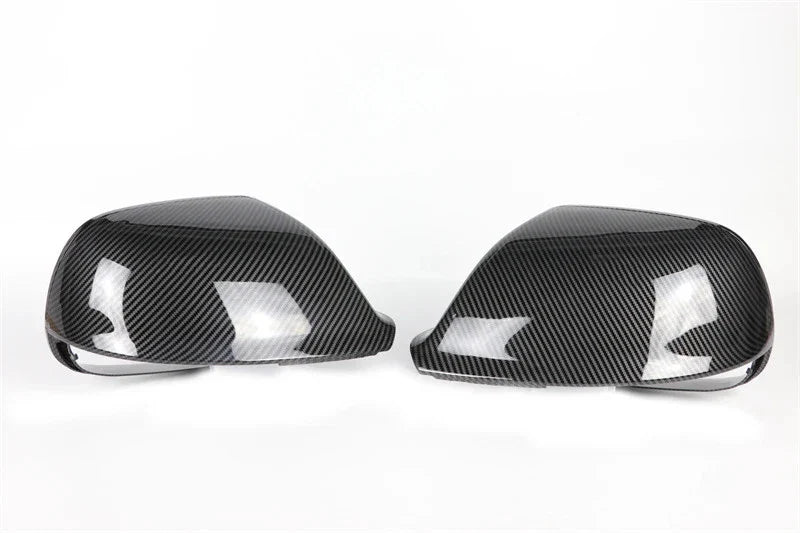 Carbon Style / Side Mirror Cap Cover for Audi Q5 Q7 8R (2009–2017)