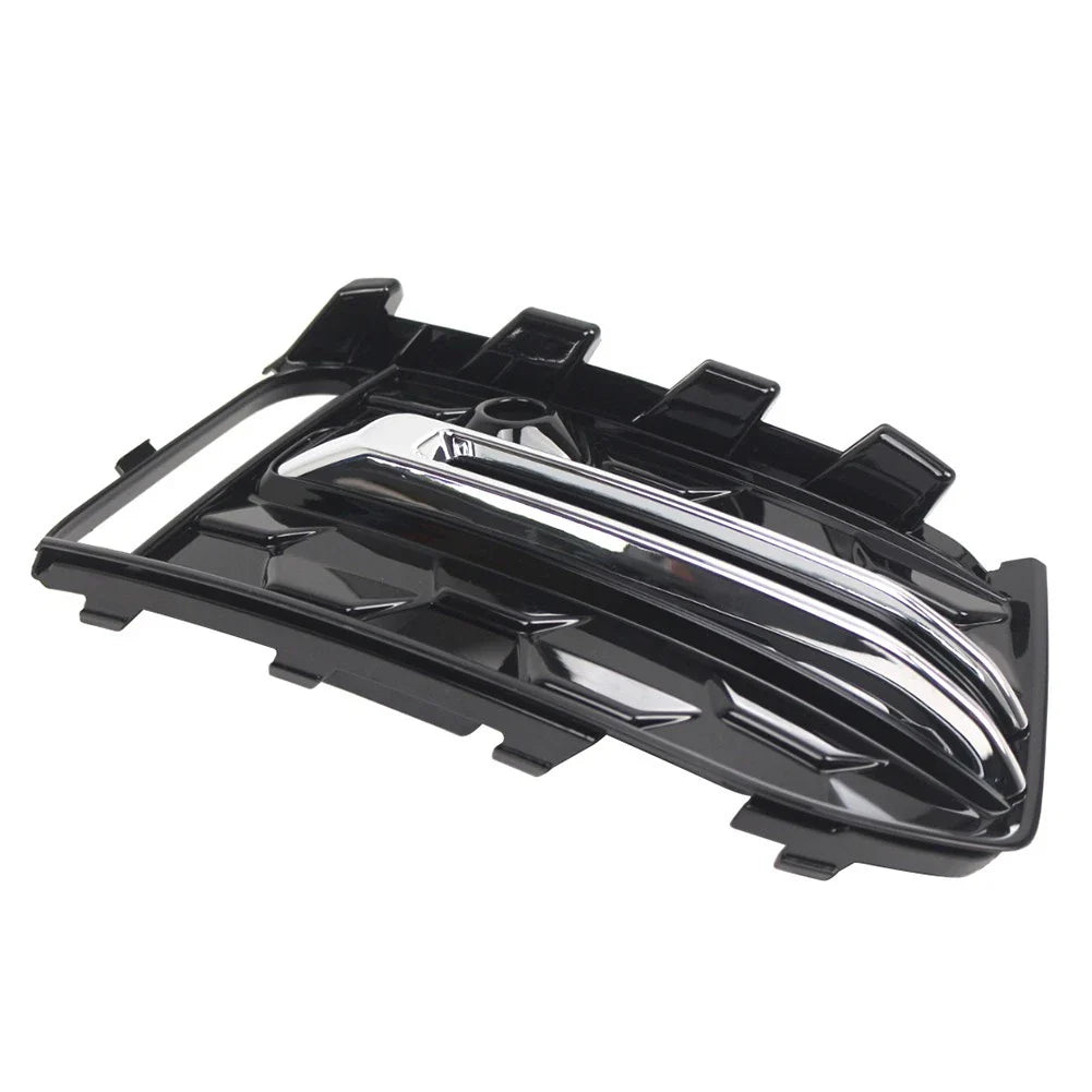 Right Front Fog Light Frame Cover with Chrome Trim for Audi A6 C8 S6 (2023-25)
