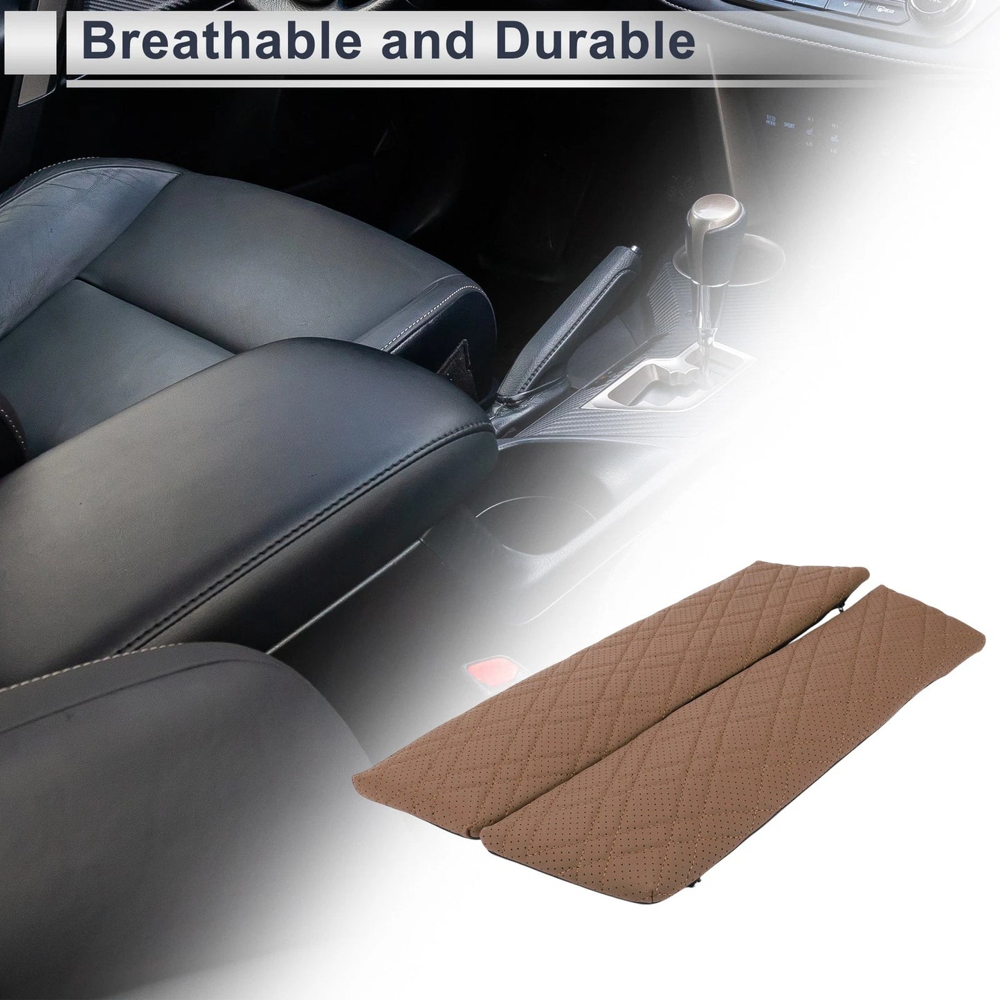 Center Console Cover for BMW 5 Series G30 (2018–2023) Brown Set of 1