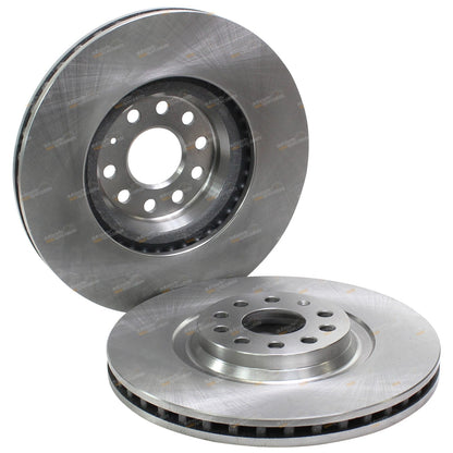 2X Front Disc Brake Rotors for Audi TT (2006–2010)