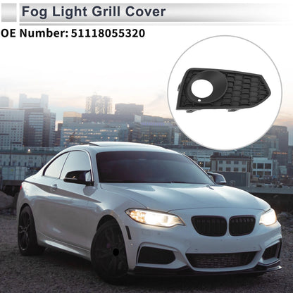 1pc Right Front Fog Light Grill for BMW 2 Series F22 (2012–2017) No. 51118055320