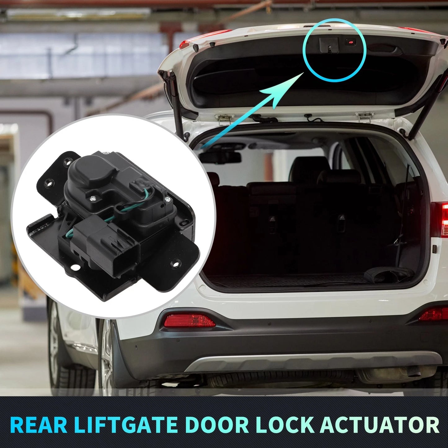 Rear Liftgate Door Lock Actuator Motor for Chevrolet Tahoe (2007–2014) No.13501871