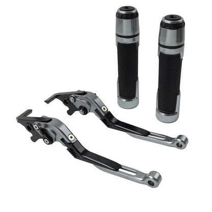 Extendable Brake Clutch Lever Grip Set for Yamaha YZF R1 R1M (2015-2023)