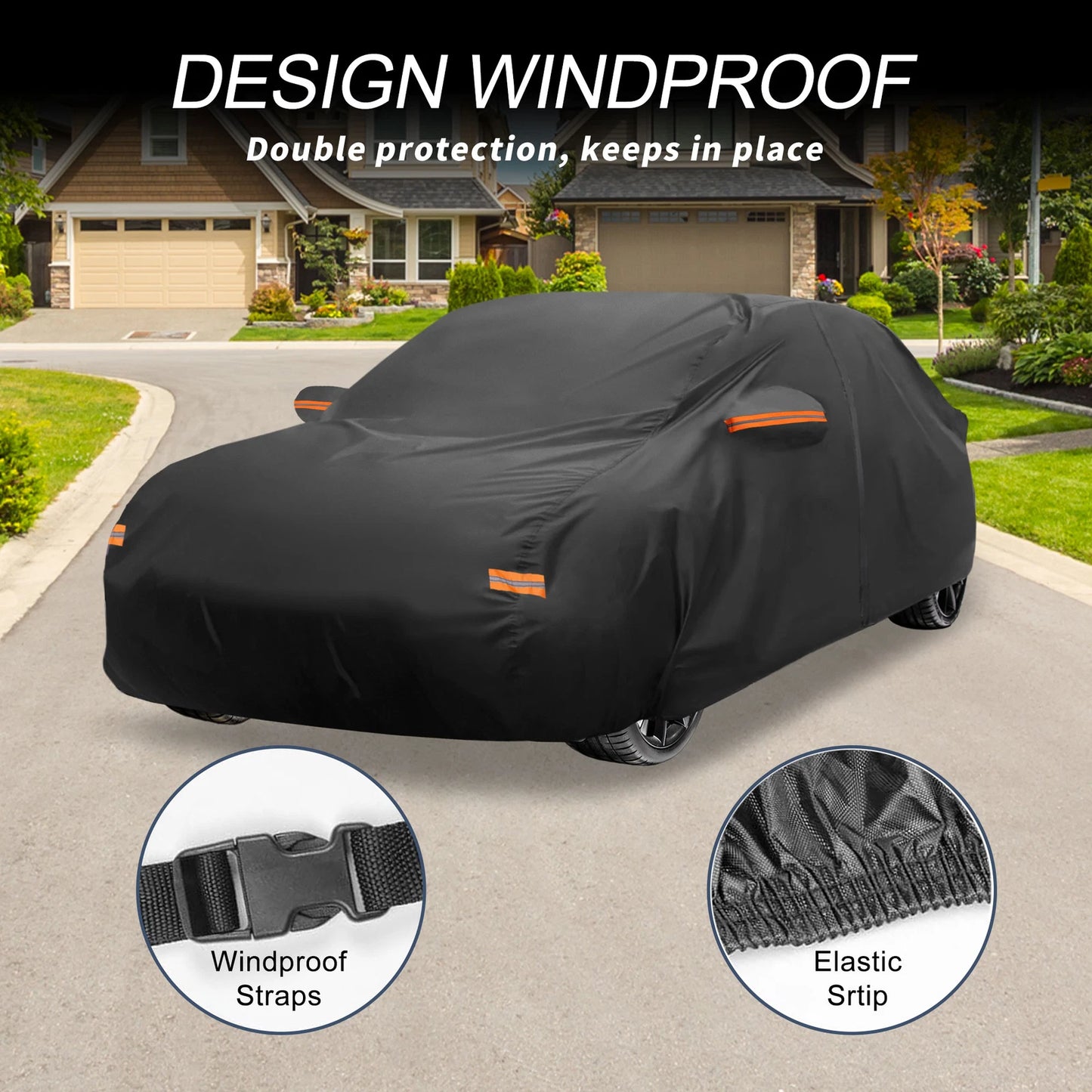 Waterproof Aluminum Film Car Cover for Subaru WRX Sedan (2015–2021)