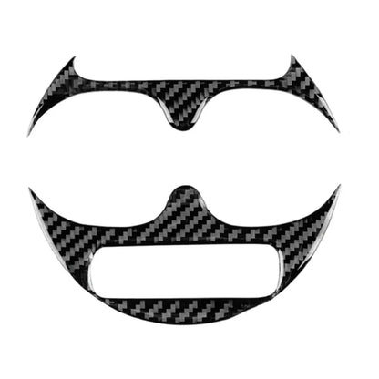 Carbon Fiber Cup Holder Trim for Abarth 595/695 & Fiat 500 (2016–2024)