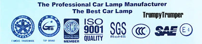 E4 Fog Lamp Light Set for Isuzu D-Max DMAX SX (2016-2023)