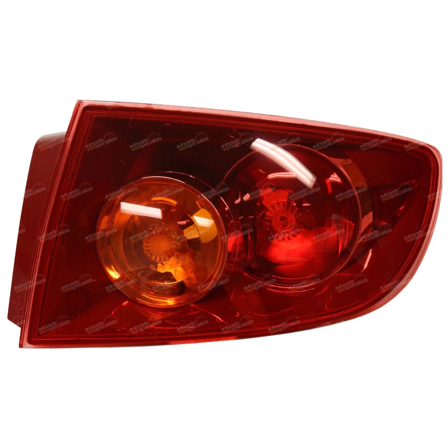 Set of 2 Red Tail Lights for Mazda 3 BK Sedan (2003–2006)