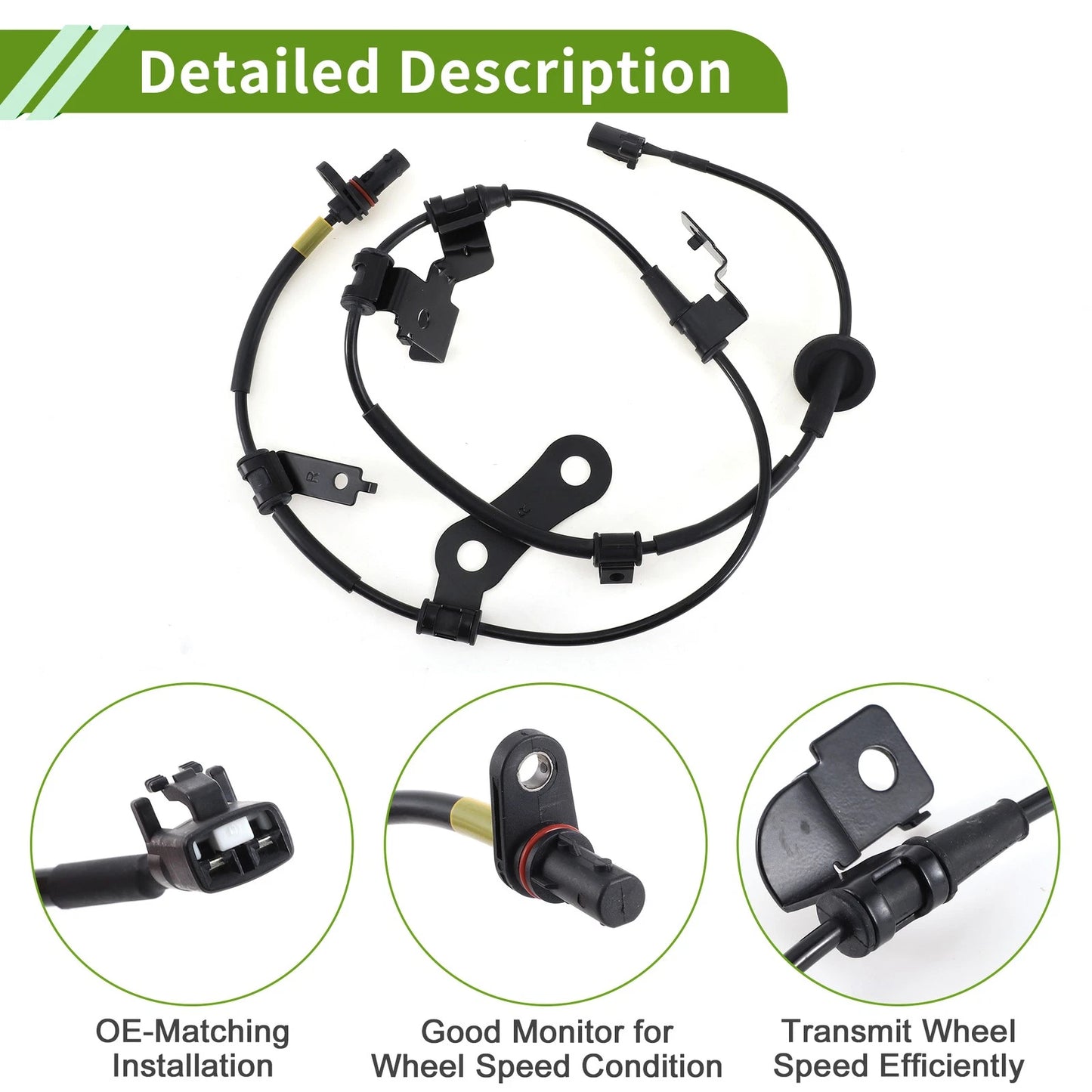 ABS Wheel Speed Sensor No. 95681D3100 for Hyundai Tucson (2015–2020)