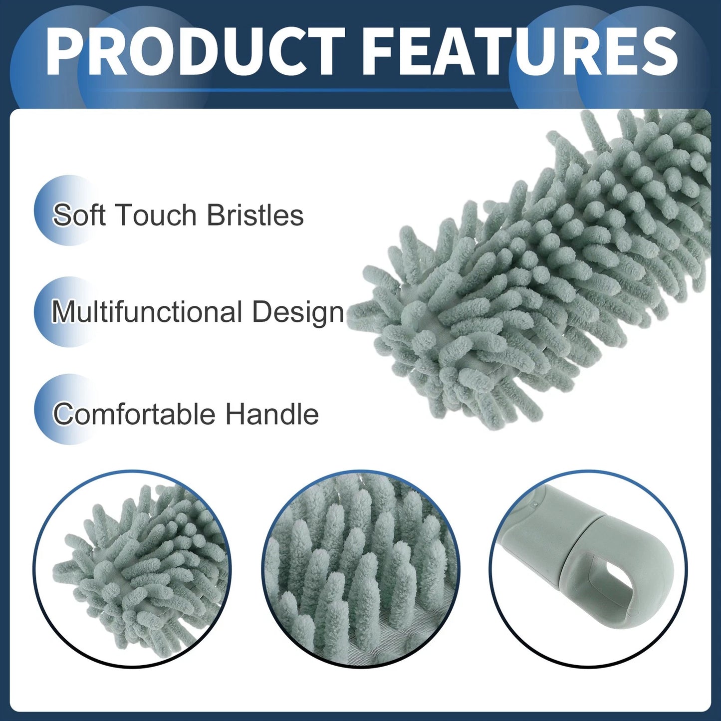 Car Wheel Brush for Universal Use (22")