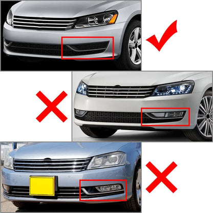 Fog Light Grille Cover for VW Passat (2012-2015)
