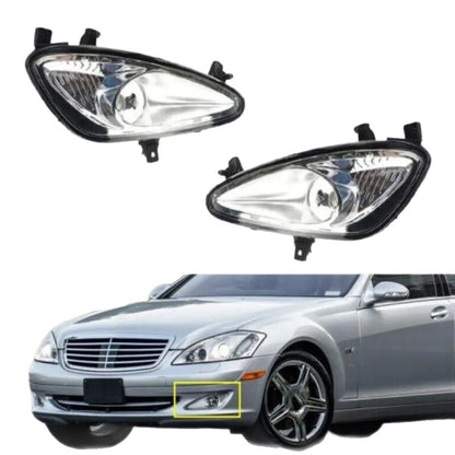 Set of 2 Fog Lights for Mercedes W221 S550 (2007–2009)