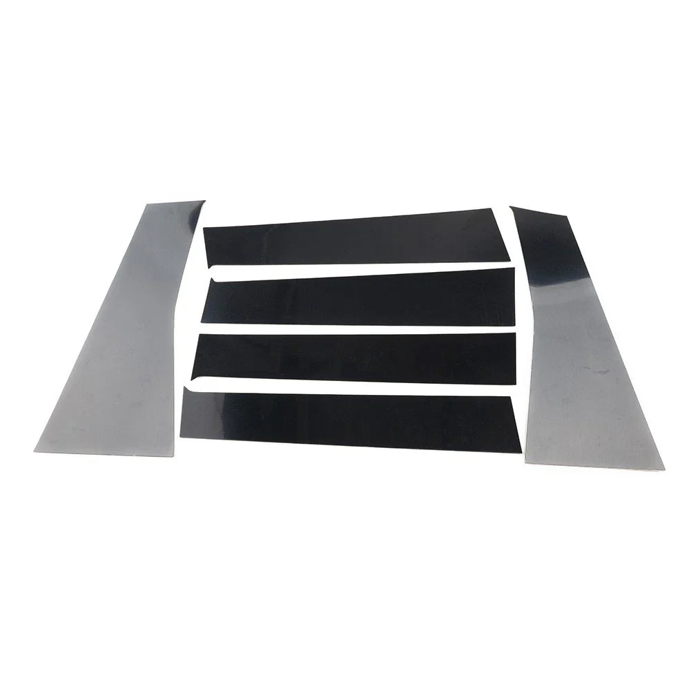 6 x Pillar Post Door Window Cover Trim for Mitsubishi Pajero Sport (2016-2023)
