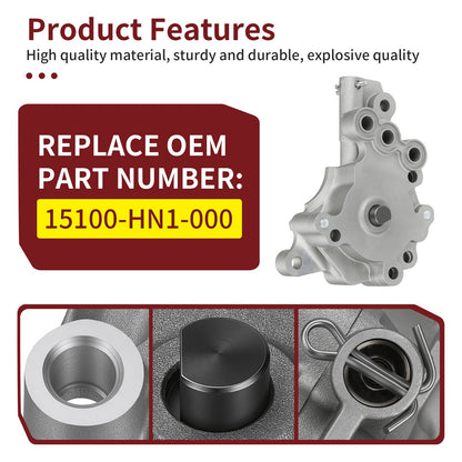 Oil Pump Assembly for Honda Sportrax 400 TRX400EX (1999–2008, 2009, 2012–2014)