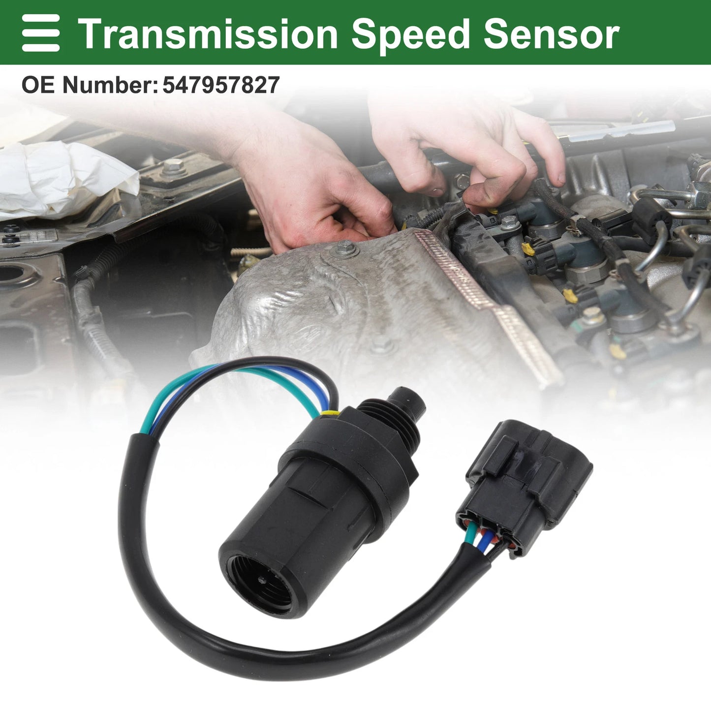 1 Pcs Transmission Speed Sensor No.547957827 for VW GOL II (1994–1996)