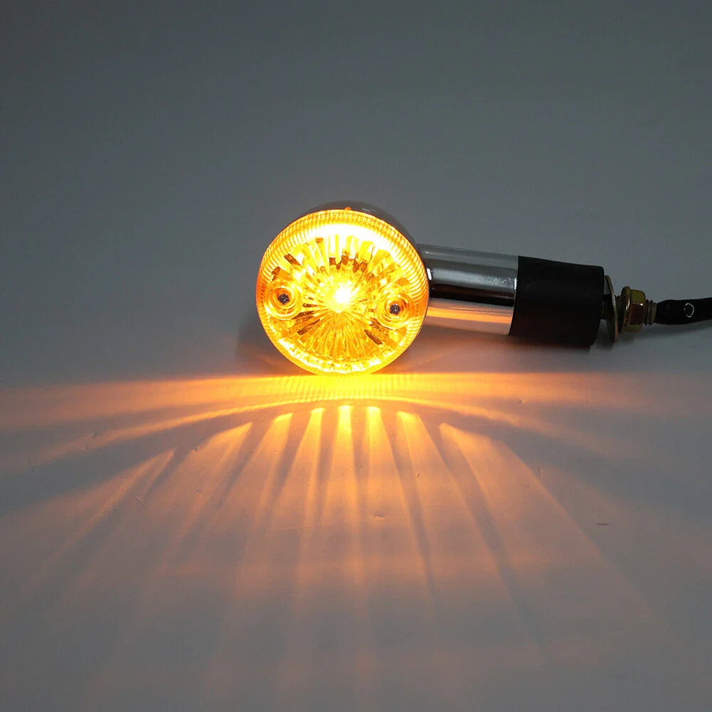 4 x Amber Turn Signal Lights for Suzuki Boulevard C109R C50 C90 (2005-2023)