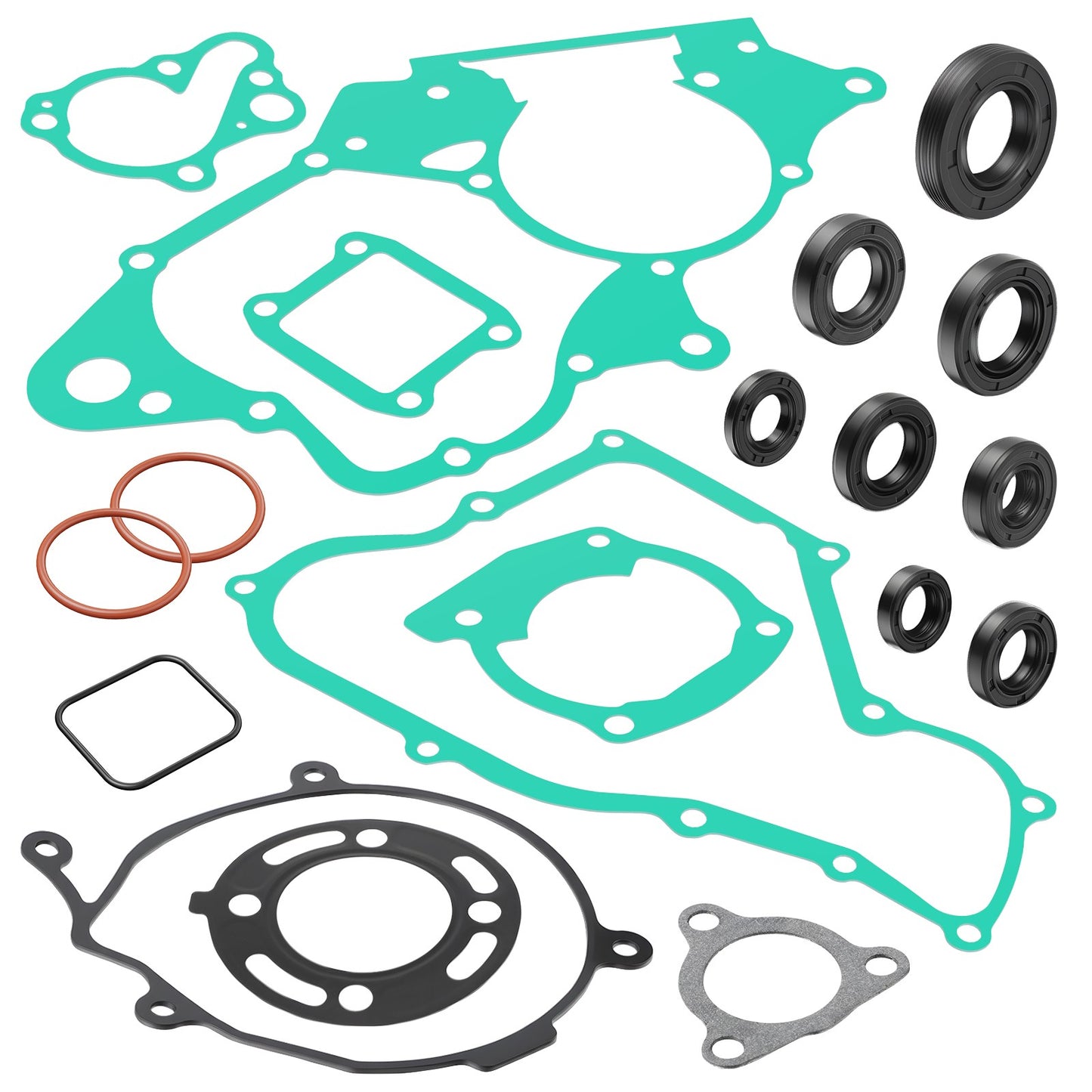 Engine Gasket and Oil Seal Kit for Honda CR80R CR80RB (1992–2002)