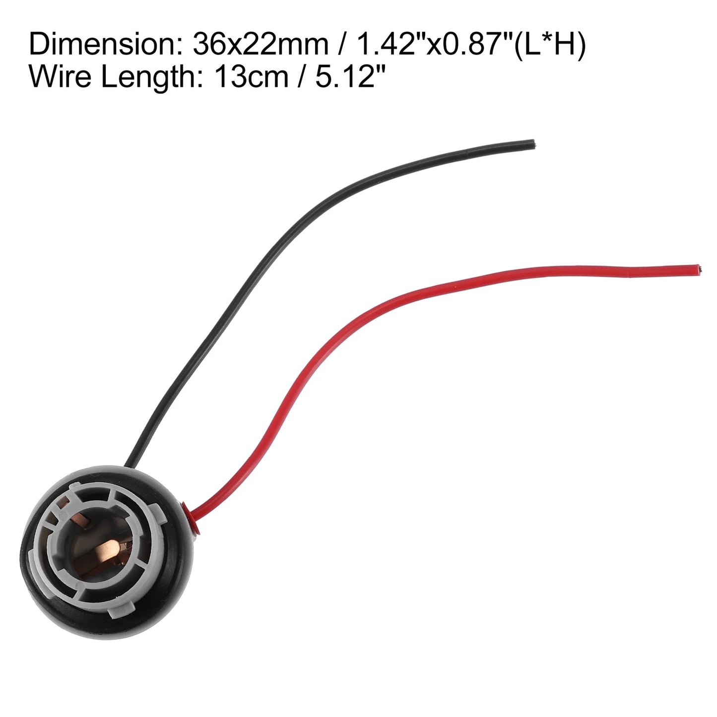 Pigtail Socket Wiring Harness Connector for Car Turn Signal Light (1156/BAU15S)