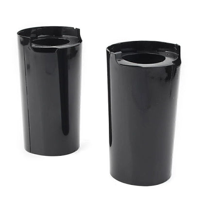 Black Fork Slider Covers for Harley Touring Electra Street Tri Glide (2014+)