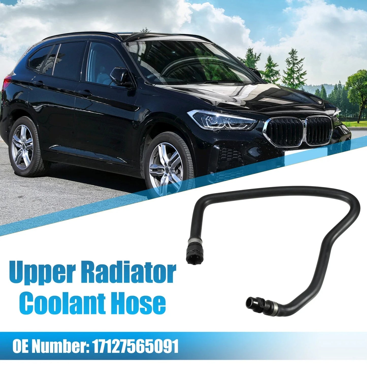 Upper Radiator Coolant Hose for BMW E81 E82 (2009-2015)