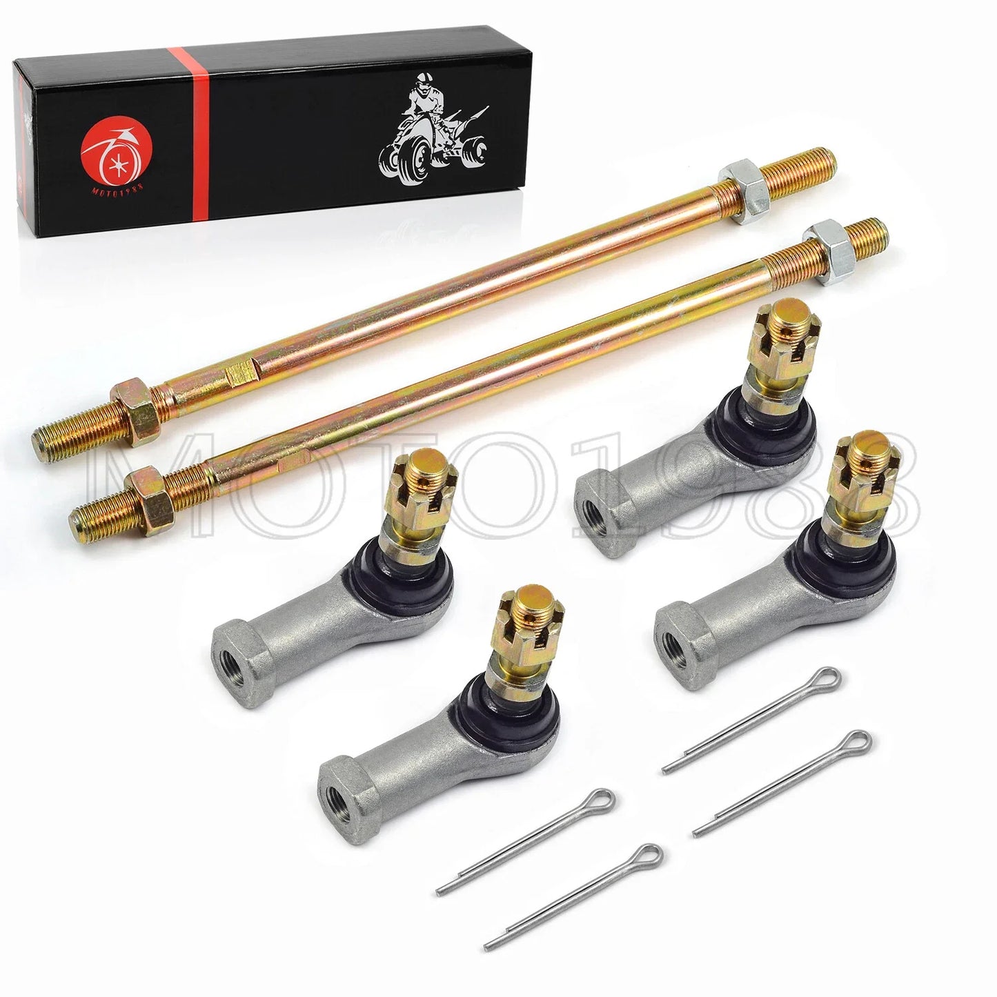 2 x Tie Rod Assy for Honda FourTrax 300 TRX300 TRX300FW (1988-2000)