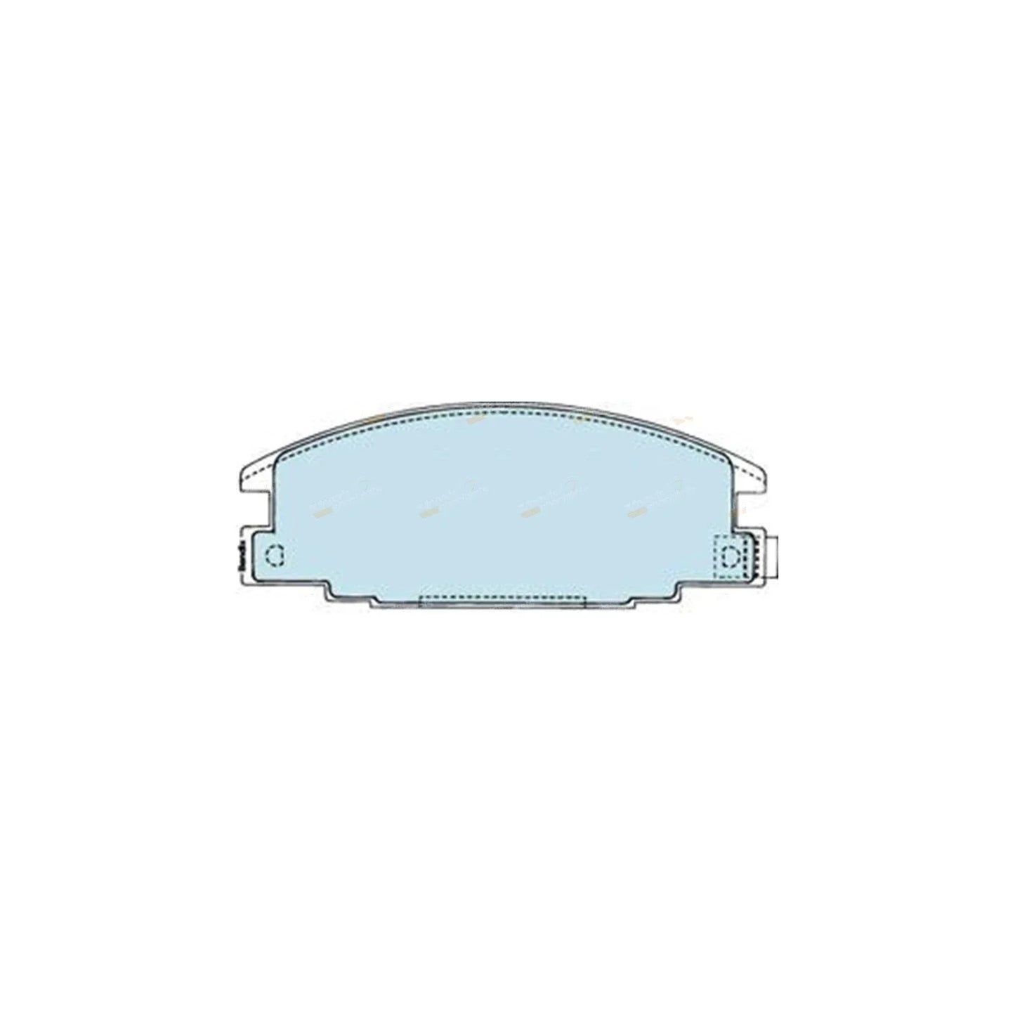 Front Disc Rotors + 4WD Brake Pads for Isuzu MU UCS17/55 (1989 - 1995)