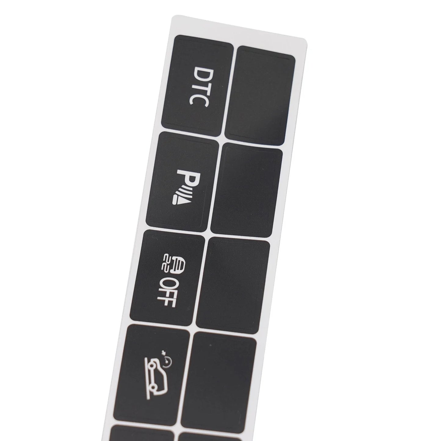 DASH Button Stickers for BMW X5 (2006–2013)